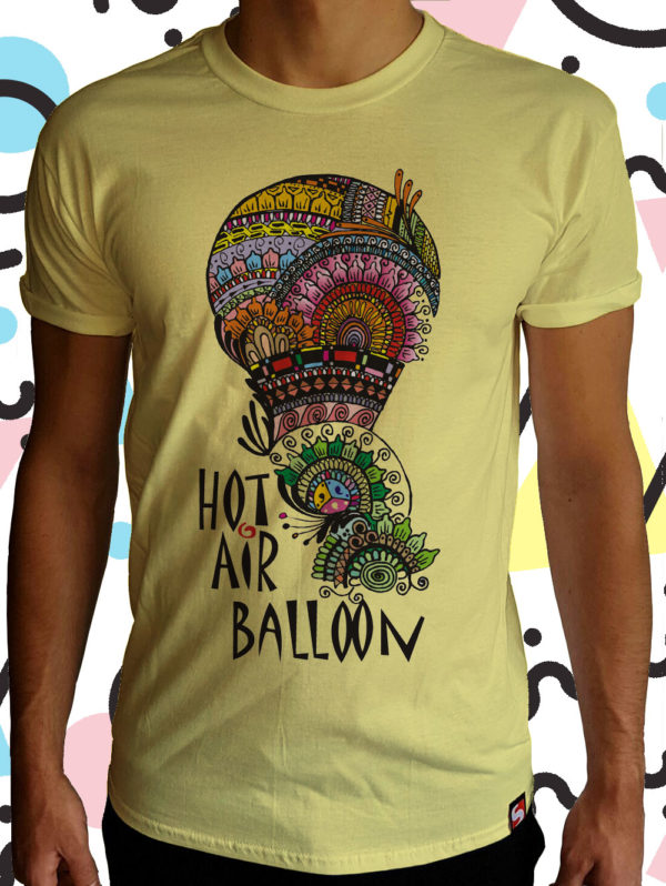 Hot air balloon uomo